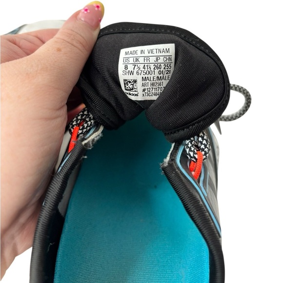 Adidas Men's Marvel x ZX 2K Boost 'Stark Industries' sneakers size 8 - Picture 6 of 9